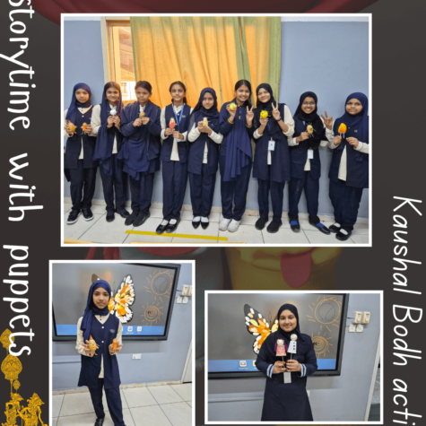 Kaushal Bodh activity -storytime with puppets